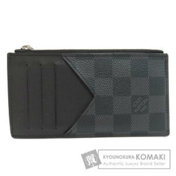 Louis Vuitton Coin Card Holder Case Damier Canvas - Picture 1 of 9
